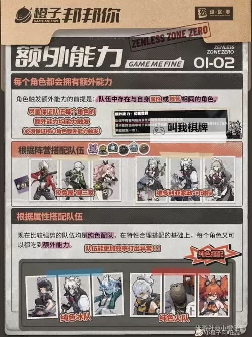 《绝区零》基础配队思路讲解 绝区零队伍怎么搭配图1